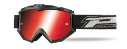 PROGRIP GOGLE PG3204 DARK SIDE BLACK MATT SZYBA PG3248 RED LUSTRZANA ANTISC