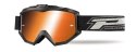 PROGRIP GOGLE PG3204 DARK SIDE BLACK MATT SZYBA PG3249 ORANGE LUSTRZANA ANT