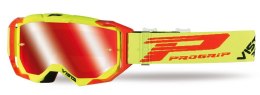 PROGRIP GOGLE PG3303-273 FL VISTA FLUO SZYBA PG3348 LUSTRZANA ANTISCRATCH, NO FOG, ANTI UV + PG33