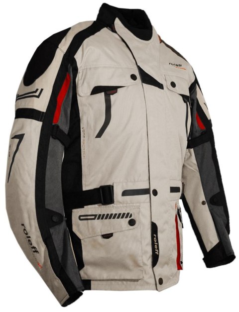 ROLEFF KURTKA TEKSTYŁ DŁUGA Z MEMBRANĄ WIND-TEX CHICAGO KPL RO1524 POPIELATY S ROLEFF KURTKA TEKSTYŁ DŁUGA Z MEMBRANĄ WIND-TEX CHICAGO KPL RO1524 POPIELATY S