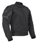 ROLEFF KURTKA TEKSTYŁ KRÓTKA Z MEMBRANĄ WIND-TEX RIGA BLACK ROZMIAR L