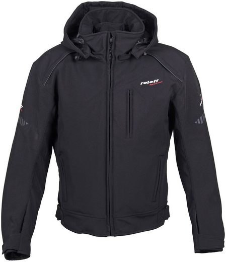 ROLEFF KURTKA TEKSTYŁ SOFTSHELL KRÓTKA RO1513 3W1 BLACK ROZMIAR XXL