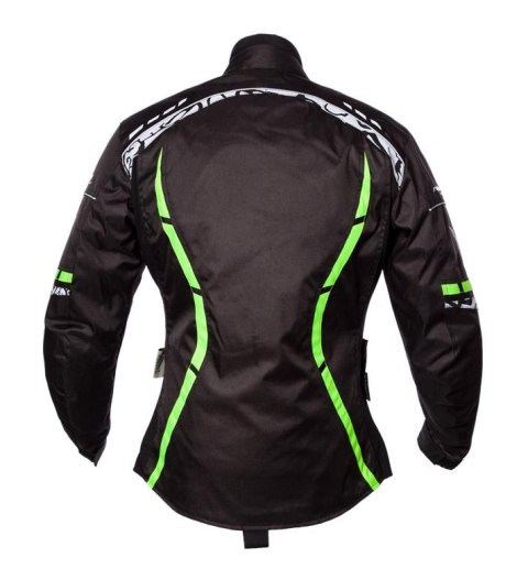 ROLEFF WIELKA KURTKA DAMSKA TEKSTYŁ Z MEMBRANĄ ZELINA BLACK/FLUO ROZMIAR XS