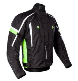 ROLEFF WIELKA KURTKA TEKSTYŁ KRÓTKA Z MEMBRANĄ ANCONA BLACK/FLUO ROZMIAR S