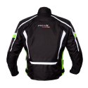 ROLEFF WIELKA KURTKA TEKSTYŁ KRÓTKA Z MEMBRANĄ ANCONA BLACK/FLUO ROZMIAR S