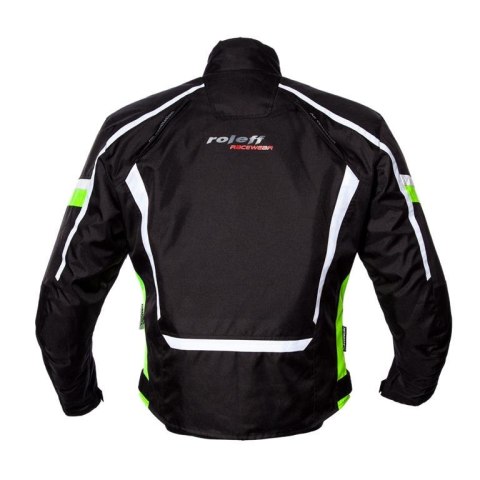 ROLEFF WIELKA KURTKA TEKSTYŁ KRÓTKA Z MEMBRANĄ ANCONA BLACK/FLUO ROZMIAR S ROLEFF WIELKA KURTKA TEKSTYŁ KRÓTKA Z MEMBRANĄ ANCONA BLACK/FLUO ROZMIAR S