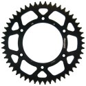 SUPERSPROX ZĘBATKA TYLNA ALU 7075-T6 ERGAL 289 50 HONDA CR/CRF/XR 83- 16 JTR210.50 KOLOR CZARNY