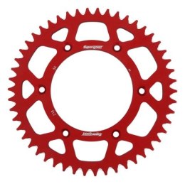SUPERSPROX ZĘBATKA TYŁ ALUMINIOWA 7075-T6 289 50 HONDA CR/CRF/XR 83- 16 RED