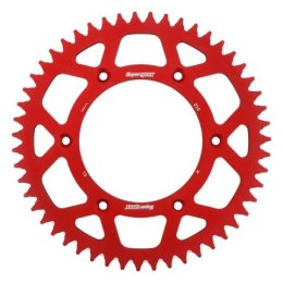 SUPERSPROX ZĘBATKA TYLNA ALUMINIOWA 7075-T6 289 51 HONDA CR/CRF '83-'16 RED