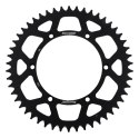 SUPERSPROX ZĘBATKA TYLNA ALU 7075-T6 ERGAL 489 50 KAWASAKI KX/KXF 84-18 JTR460.50 KOLOR CZARNY