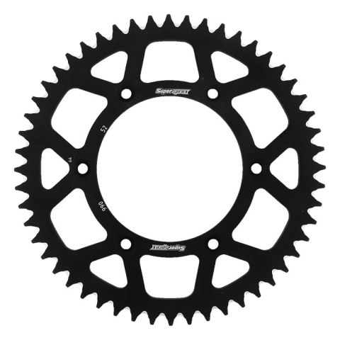 SUPERSPROX ZĘBATKA TYLNA ALUMINIOWA 7075-T6 899 52 KTM SX/EXC BLACK SUPERSPROX ZĘBATKA TYLNA ALUMINIOWA 7075-T6 899 52 KTM SX/EXC BLACK