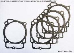ATHENA USZCZELKA POD CYLINDER KTM EXCF 450 17-21, SXF 17-21 GRUBOŚĆ 0,4 MM