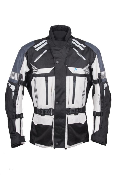 ROLEFF PROMOCJA KURTKA TEKSTYŁ DŁUGA RO775 3W1 BLACK /BIAŁY ROZMIAR L