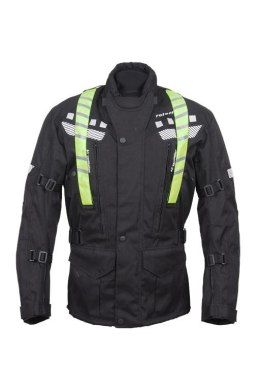ROLEFF WIELKA KURTKA TEKSTYŁ DŁUGA RO773 3W1 BLACK/ŻÓŁTY FLUO ROZMIAR M