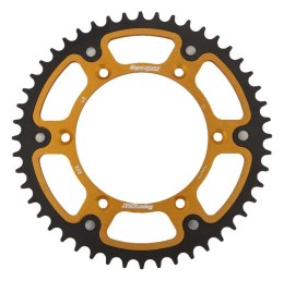 SUPERSPROX ZĘBATKA TYLNA 808 48 STEALTH SUZUKI RM/RMZ KOLOR ZŁOTY