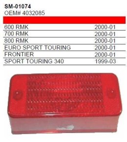 NACHMAN KLOSZ LAMPY TYLNEJ SNOW POLARIS OEM# 40320