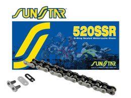 SUNSTAR ŁAŃCUCH 520SSR-116N (520V) DO 400 CCM (O RING) KOLOR NATURALNY