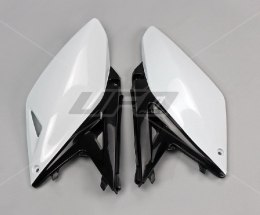 UFO BOCZKI TYŁ SUZUKI RMZ 250 10-18 WHITE/BLACK