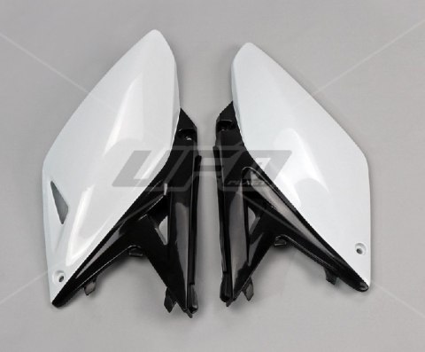 UFO BOCZKI TYŁ SUZUKI RMZ 250 10-18 WHITE/BLACK