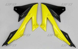 UFO OSŁONY CHŁODNICY SUZUKI RMZ 250 19-23, 450 18-23 UNI OEM ŻÓŁTY/BLACK