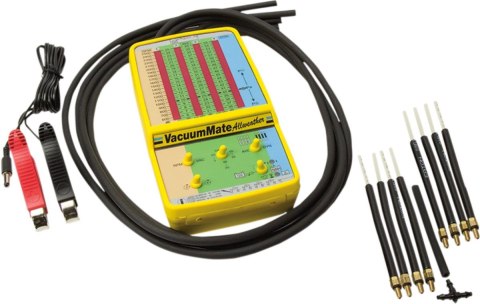 OPTIMATE TECMATE WAKUOMETR VACUU MMATE Z WBUDOWANĄ BATERIĄ NA 4 CYL.