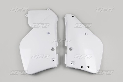 UFO BOCZKI TYLNE YAMAHA YZ 125 87-88 BIALY