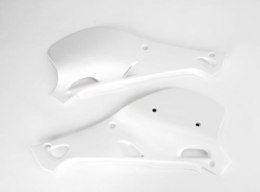 UFO BOCZKI TYLNE YAMAHA YZ 125/250 93-95 BIAŁE