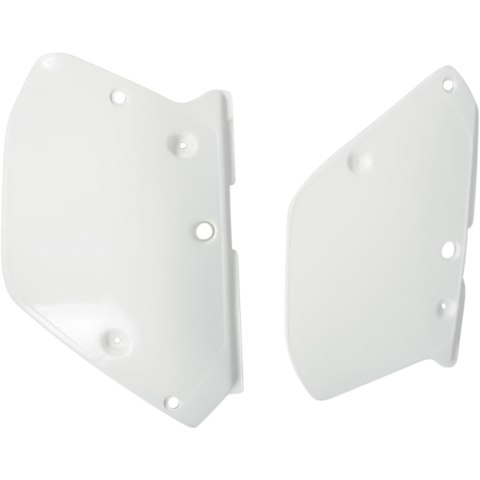 UFO BOCZKI TYLNE YAMAHA YZ 125/250/360 89-90 WHITE