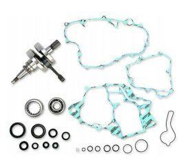 WISECO WAŁ KORBOWY HONDA CRF 250R 10-15 Z ŁOŻYSKAMI I USZCZELNIACZAMI NA KP