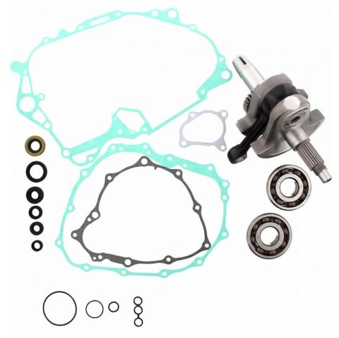 WISECO WAŁ KORBOWY HONDA TRX 400EX 05-09, 400X 09-14 Z ŁOŻYSKAMI I USZCZELN WISECO WAŁ KORBOWY HONDA TRX 400EX 05-09, 400X 09-14 Z ŁOŻYSKAMI I USZCZELN