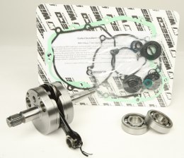 WISECO WAŁ KORBOWY KAWASAKI KX 80/85 91-05 Z ŁOŻYSKAMI I USZCZELNIACZAMI NA