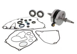 WISECO WAŁ KORBOWY KAWASAKI KXF 250 04-08, SUZUKI RMZ 04-06 Z ŁOŻYSKAMI NA