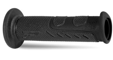 PROGRIP MANETKI PG725 ROAD 22+25MM, DŁ.122MM BLACK/TYTAN DWUSKŁ. 725-298