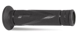 PROGRIP MANETKI PG838 ROAD 22+25MM, DŁ.122MM BLACK/TYTAN DWUSKŁADNIKOWE