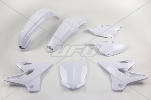 UFO KOMPLET PLASTIKÓW YAMAHA YZ 125 2015-2021, YZ 250 2015-2021 WHITE UFO KOMPLET PLASTIKÓW YAMAHA YZ 125 2015-2021, YZ 250 2015-2021 WHITE