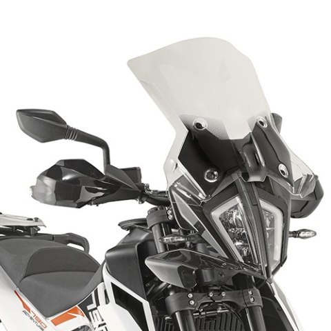 KAPPA SZYBA KTM 790 ADVENTURE R 19-20 45X47 CM PRZEZROCZYSTA-POTRZEBNE MOCOWANIE D7711KITK
