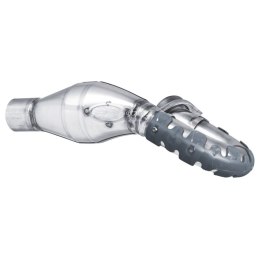 POLISPORT OSŁONA KOLEKTORA WYDECHOWEGO 4T DŁUGA 40 CM UNI SZARY NARDO GREY