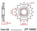 JT ZĘBATKA PRZEDNIA 2320 13 HONDA CRF 250R '18-'23 SAMOOCZYSZCZAJĄCA