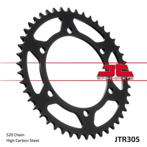 JT ZĘBATKA TYŁ 236 46 HONDA NX 650 95-01, YAMAHA XJ 6 09-15 23646JTZBK ŁAŃC JT ZĘBATKA TYŁ 236 46 HONDA NX 650 95-01, YAMAHA XJ 6 09-15 23646JTZBK ŁAŃC