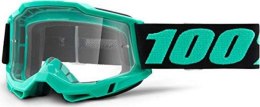 100 PROCENT GOGLE ACCURI 2 TOKYO-CLEAR LENS-SELEDYNOWY SZYBKA PRZEŹROCZYSTA
