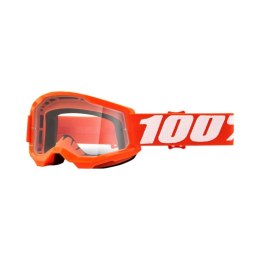 100 PROCENT GOGLE STRATA 2 YOUTH JUNIOR-CLEAR LENS PRZEŹROCZYSTA STARY KOD: 50521-101