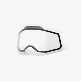 100 PROCENT RC2/AC2/ST2 REPLACEMENT LENS -VENTED DUAL PANE CLEAR, SZYBA/SZY