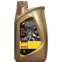 AGIP (ENI) OLEJ SILNIK I-RIDE MOTO 10W40 PÓŁSYNTETYCZNY (1L)