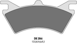 DELTA BRAKING KLOCKI HAMULCOWE KH313 6X6-ZASTĘPUJĄ DB2066QD-D ORAZ DB2066MX-D