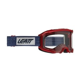 LEATT GOGLE VELOCITY 4.0 MTB CHILLI LENS CLEAR 83% - BORDOWY/GRANATOWY