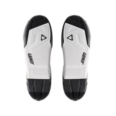 LEATT PODESZWA PARA DO BUTÓW CROSS 4.5/5.5 FLEXLOCK SOLE PAIR WHITE/BLACK B