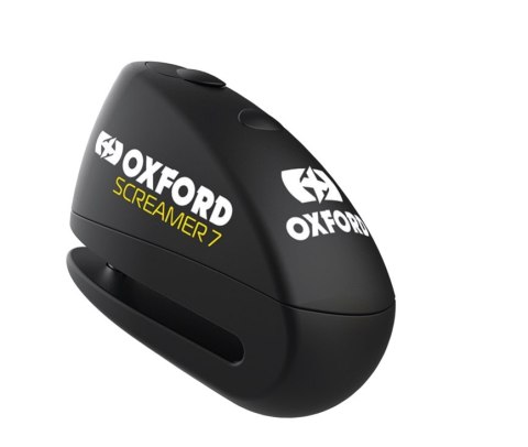 OXFORD BLOKADA TARCZY HAMULCOWEJ Z ALARMEM SCREAMER XA7, TRZPIEŃ 7MM, STARY KOD: LK279
