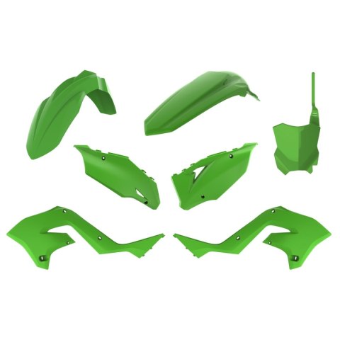 POLISPORT KOMPLET PLASTIKÓW KAWASAKI KX 125/250 '03-'08 GREEN OEM POLISPORT KOMPLET PLASTIKÓW KAWASAKI KX 125/250 '03-'08 GREEN OEM
