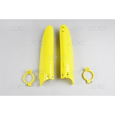 UFO OSŁONY TELESKOPÓW AMORTYZATORÓW PRZÓDCH SUZUKI RM 125 99-03 UNI ŻÓŁTY