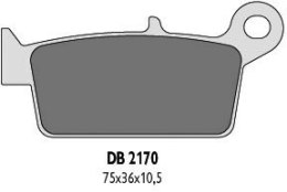 DELTA BRAKING KLOCKI HAMULCOWE KH131 TYŁ -ZASTĘPUJĄ DB2170MX-D DB2170QD-D